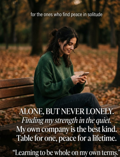 Alone Captions for Instagram for Girl