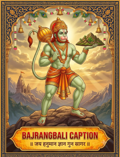 Bajrangbali Captions