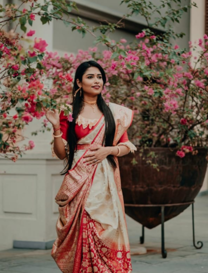 Bengali Love Captions for Saree