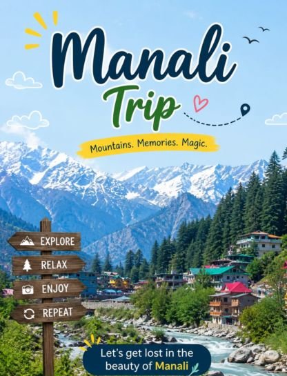 Caption for Manali Trip