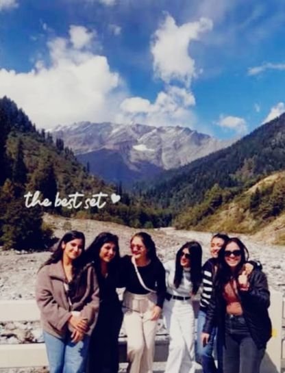 Manali captions for Instagram with friends