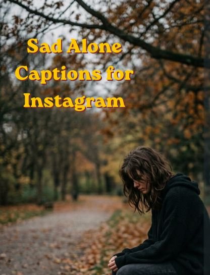 Sad Alone Captions for Instagram