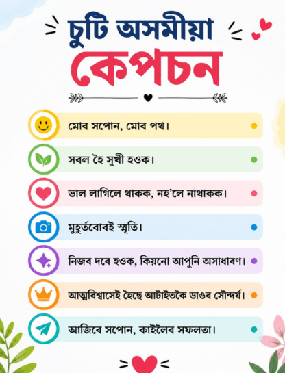 Short Assamese Caption