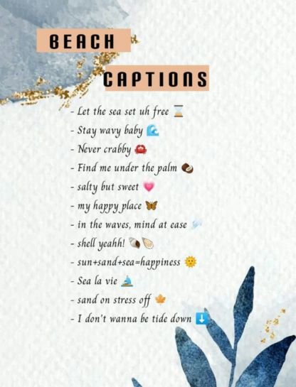 Short Funny Goa Captions for Instagram
