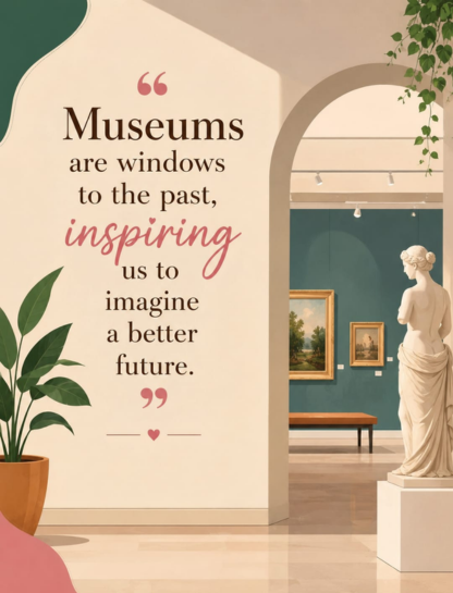 Aesthetic Museum Quotes for Instagram