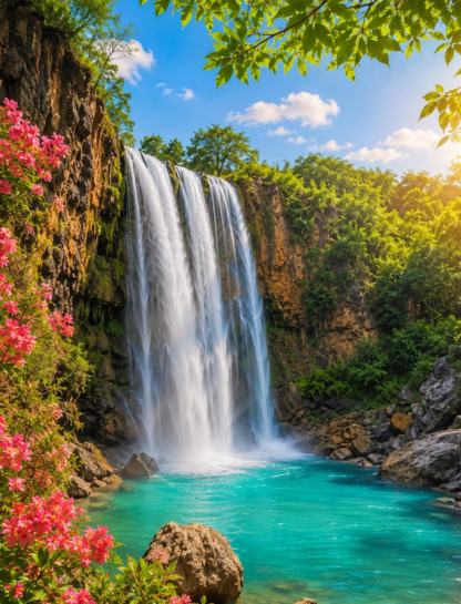 Aesthetic Waterfall Captions for Instagram