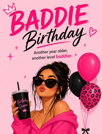 Baddie Birthday Captions