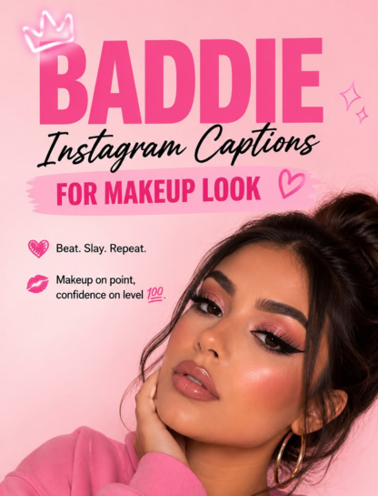 Baddie Captions for Makeup Looks