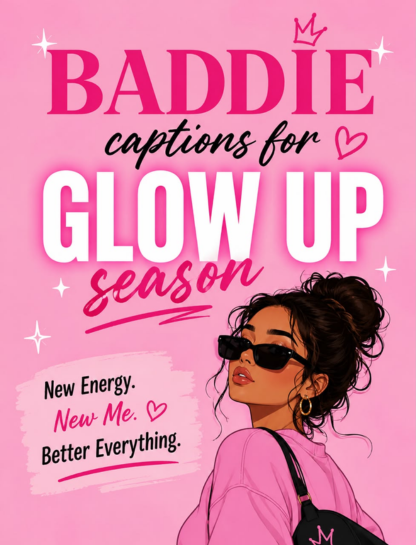 Baddie Instagram Captions for Glow-Up Season