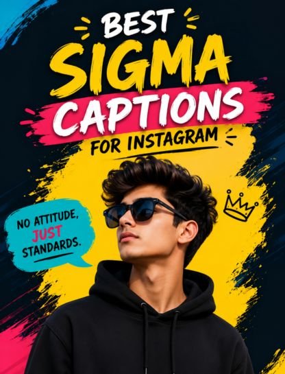 Best Sigma Captions for Instagram
