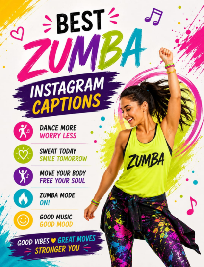 Best Zumba Instagram Captions 💃🔥