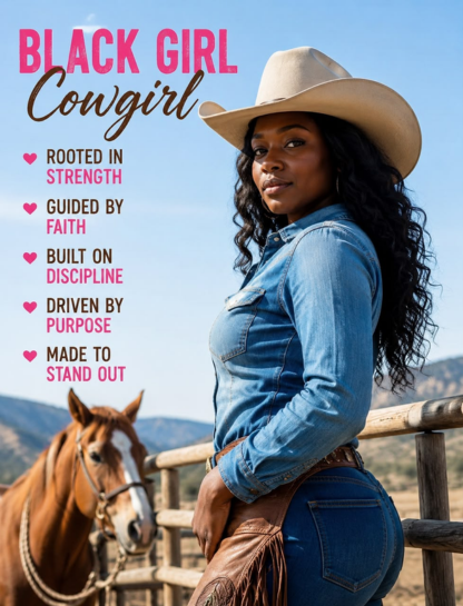Black Girl Cowgirl Captions 🖤🤠