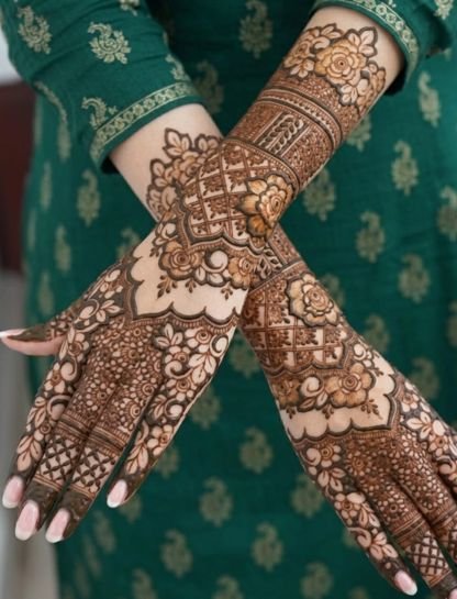 Bold Mehndi Captions