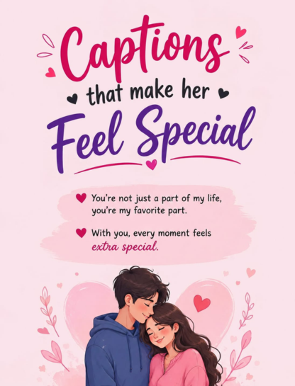 Captions That Make Her Feel Special