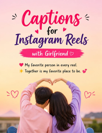 Captions for Instagram Reels with Girlfriend