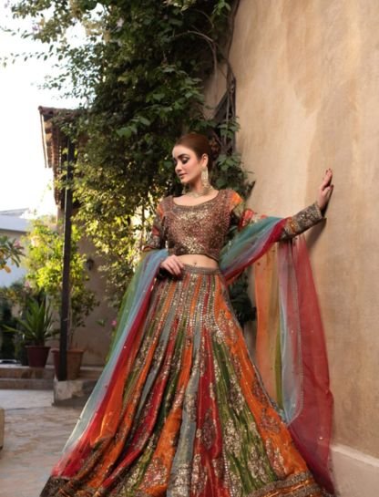Captions for Lehenga Look for Girl