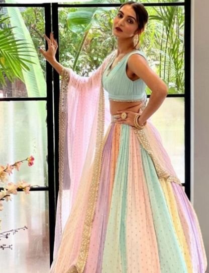 Captions for Lehenga Pictures