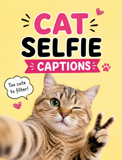 Cat Selfie Captions
