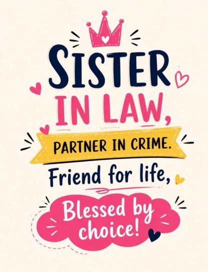 Clever Sister in Law Captions for Instagram