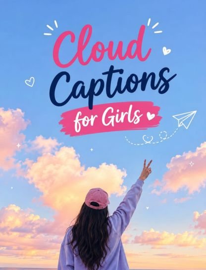 Clouds Captions for Instagram for Girl