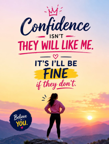 Confidence Motivational Captions for Instagram
