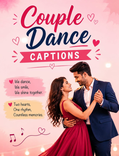 Couple Dance Captions