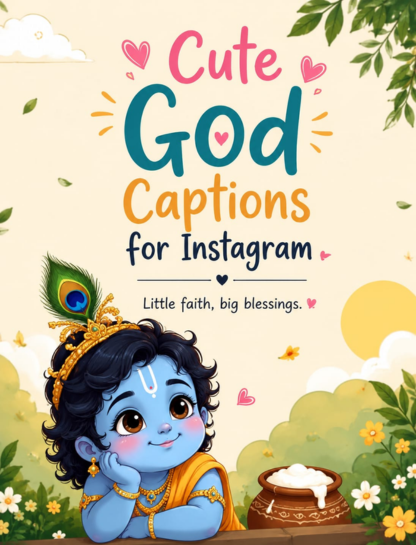 Cute God Captions for Instagram