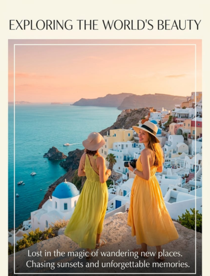 Elegant Captions for Instagram for Travel Photos