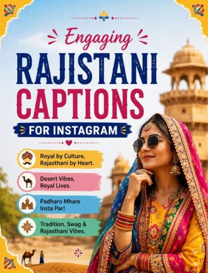 Engaging Rajasthani Captions for Instagram
