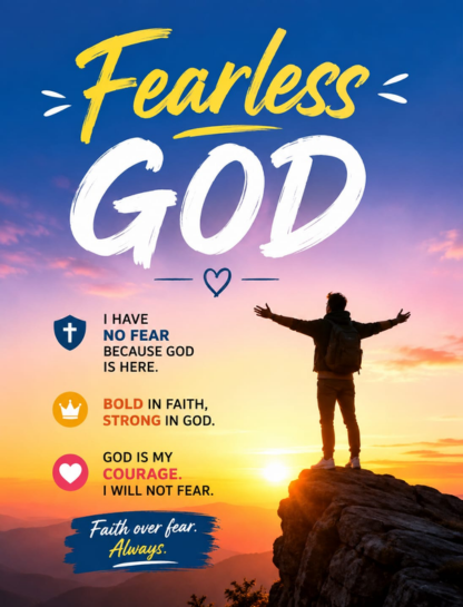 Fearless God Captions for Instagram