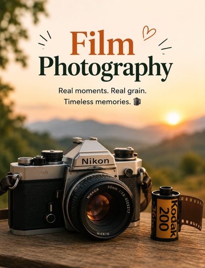 Film Photography Captions for Instagram 🎞️