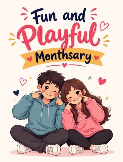 Fun and Playful Monthsary Captions