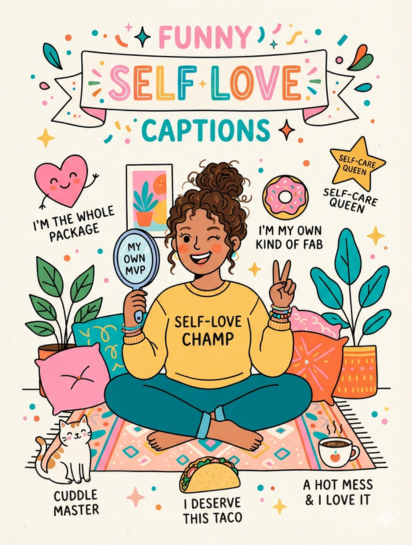 Funny Self Love Captions
