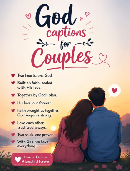 God Captions for Couples