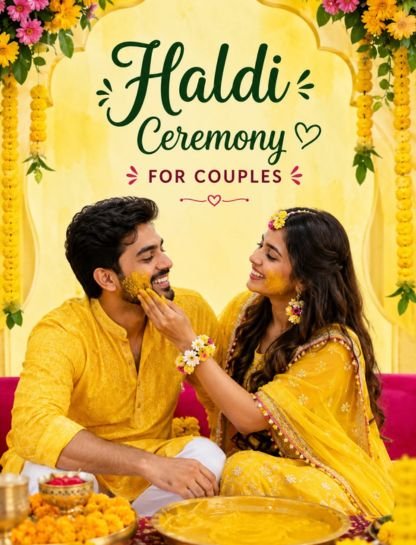 Haldi Ceremony Captions for Couple