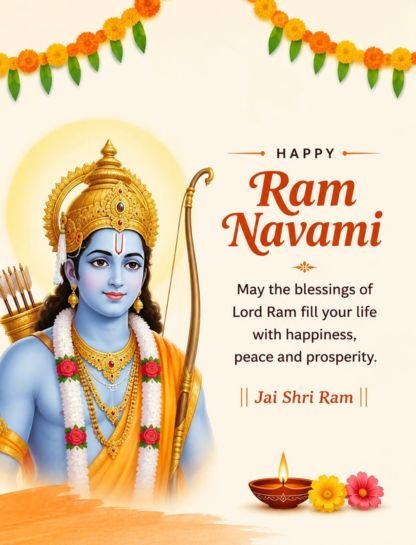 Happy Ram Navami Caption
