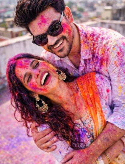 Holi Caption for Love