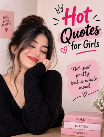 Hot Quotes for Girls 🌸