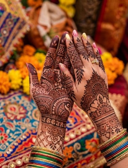 Joyful Captions Celebrating Mehndi Moments