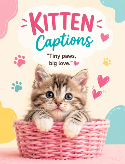 Kitten Captions