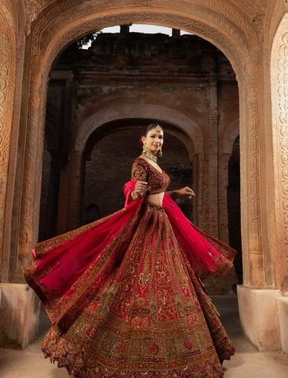 Lehenga Twirl Captions