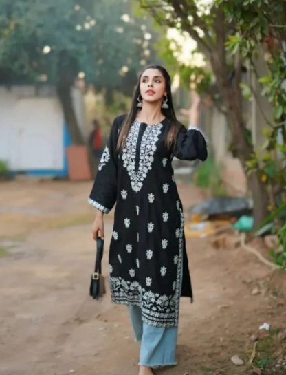 Long Kurti Captions for Instagram