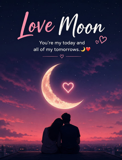 Love Moon Captions for Instagram 💕🌙