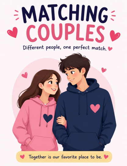 Matching Couple Captions