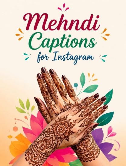 Mehndi Captions for Instagram in English
