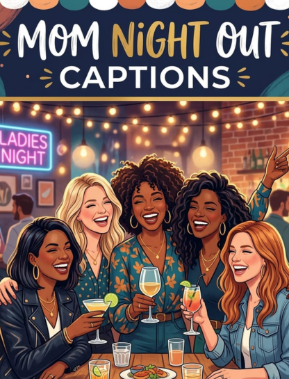 Mom Night Out Captions