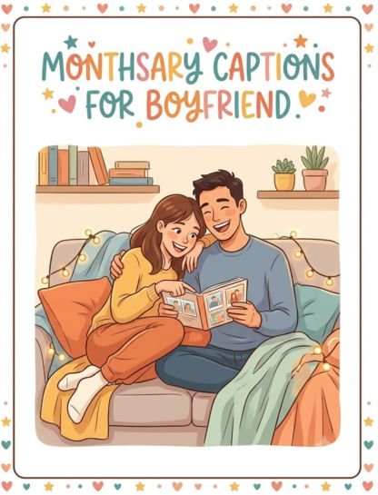 Monthsary Captions for Boyfriend