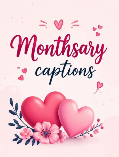 Monthsary Captions for Girlfriend