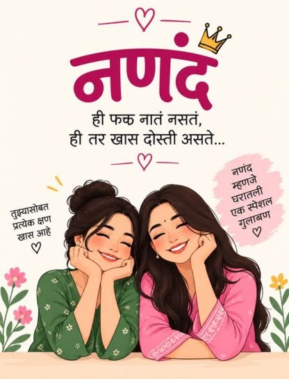 Nanad Captions for Instagram Marathi