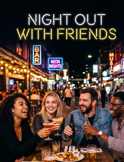 Night Out Quotes with Friends